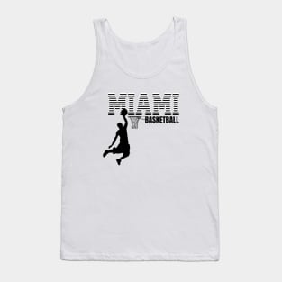 Miami Basketball Player Dunk Dunking T-Shirt and more Tank Top